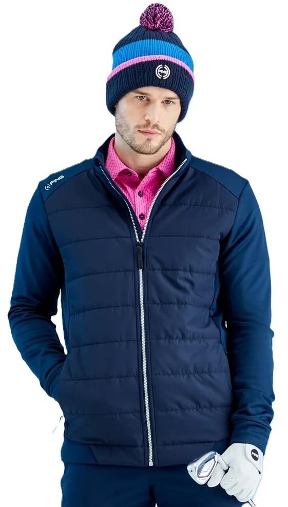 PING Aiden Hybrid fleece veste homme, marine