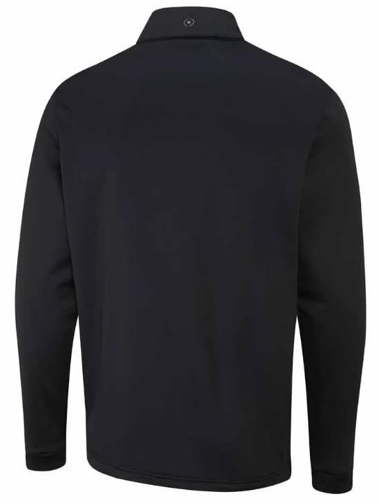 PING Astbury fleece veste homme, noir/asphalte