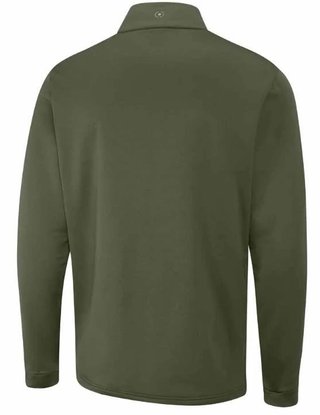 PING Astbury fleece veste homme, dark olive/lichen