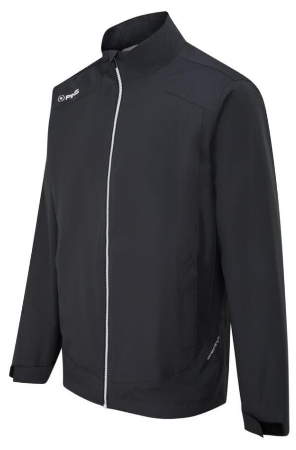 PING AquaDrive veste imperméable homme, noir