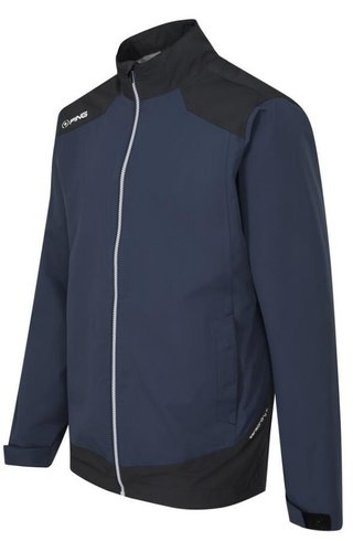 PING AquaDrive Waterproof veste homme, oxford blue/noir