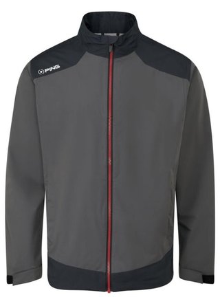 PING AquaDrive veste imperméable homme, asphalte/noir