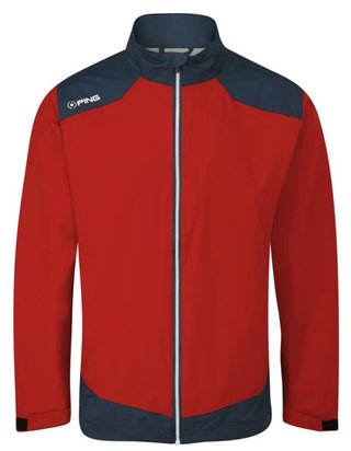 PING AquaDrive veste imperméable homme, classic red/oxford blue