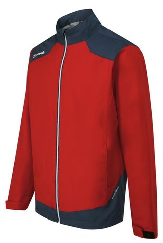 PING AquaDrive veste imperméable homme, classic red/oxford blue