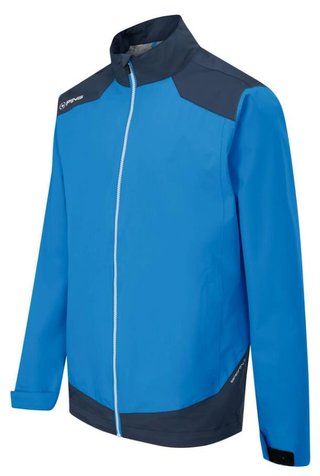 PING AquaDrive veste imperméable homme, brilliant blue/oxford blue