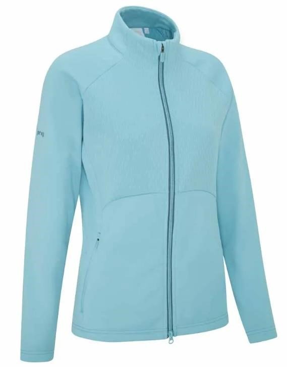 PING Catherine Full Zip Fleece sweat femme, oasis