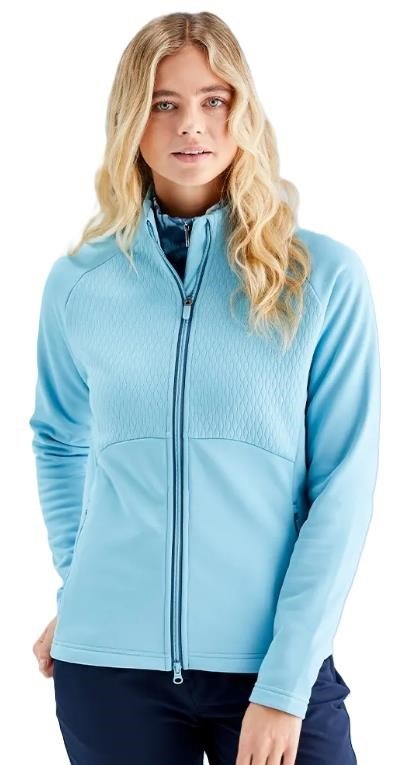 PING Catherine Full Zip Fleece sweat femme, oasis