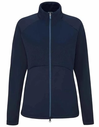 PING Catherine Full Zip Fleece sweat femme, marine