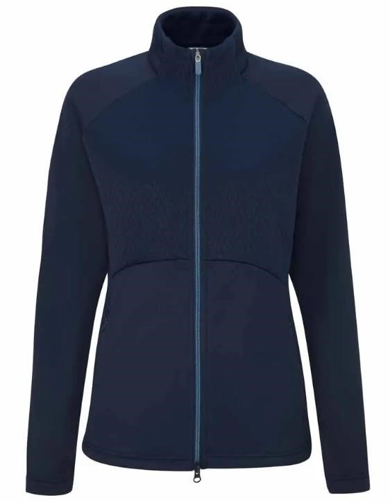 PING Catherine Full Zip Fleece sweat femme, marine