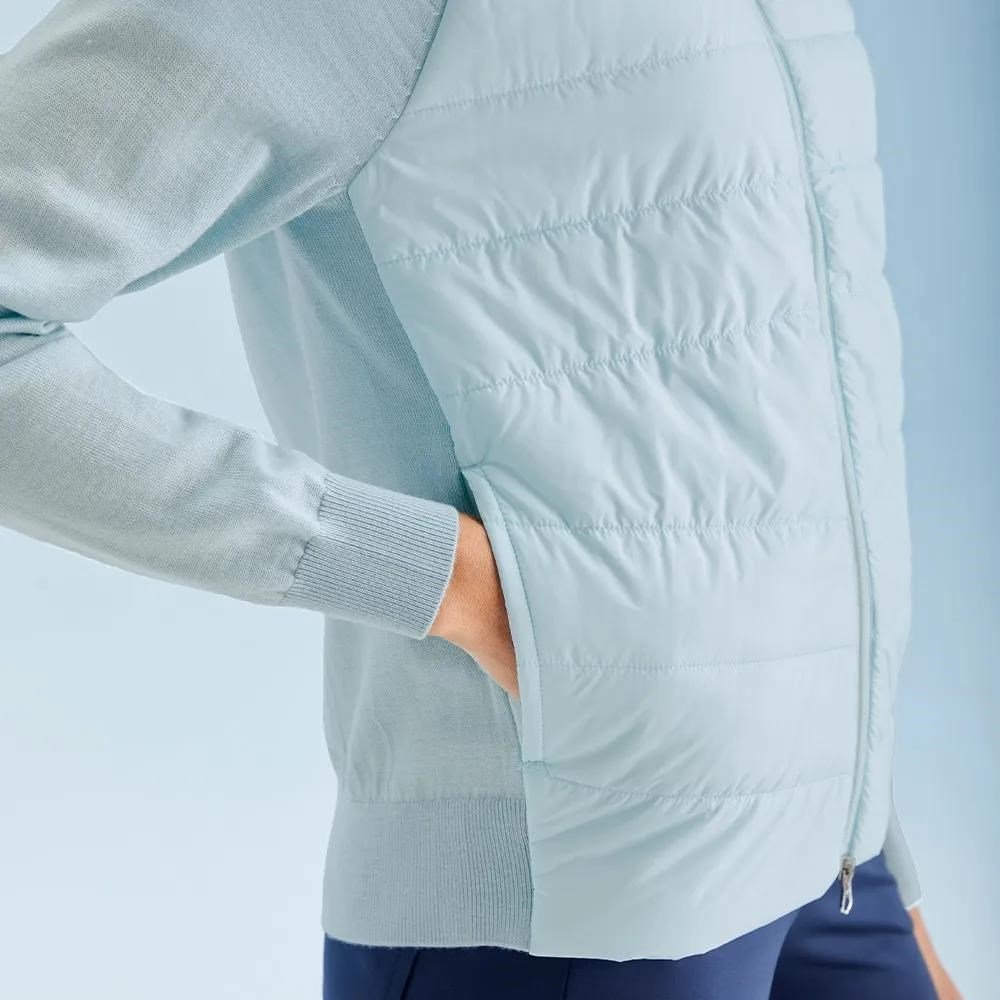 PING Fran Hybrid full-zip veste femme, opal