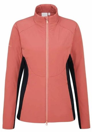PING Casey insulated hybrid veste femme, rose/marine