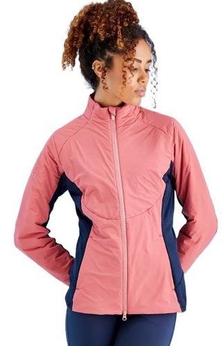 PING Casey insulated hybrid veste femme, rose/marine