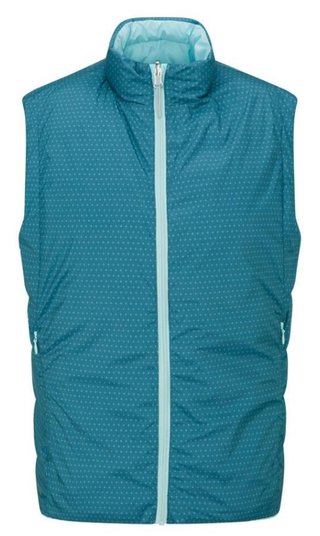 PING Samantha Clo® insulated reversible gilet femme, opal/blue fusion multi