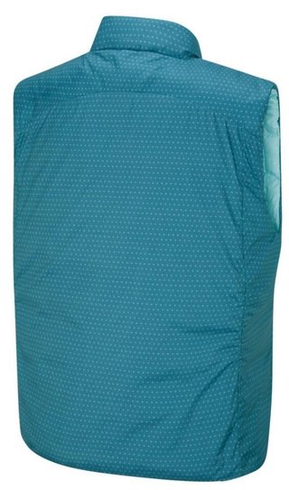 PING Samantha Clo® insulated reversible gilet femme, opal/blue fusion multi