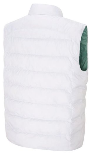 PING Samantha Clo® insulated reversible gilet femme, blanc/eucalyptus multi