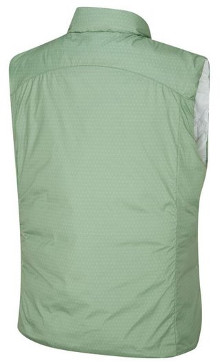 PING Samantha Clo® insulated reversible gilet femme, blanc/eucalyptus multi