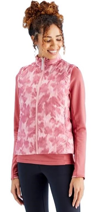 PING Samantha Clo® veste réversible isolée pour femme, quartz/rose multi