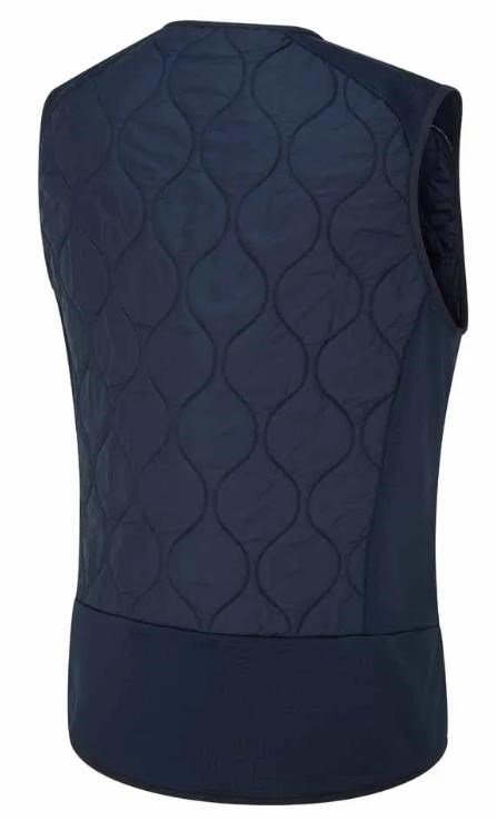 PING Seren insulated collarless gilet femme, marine