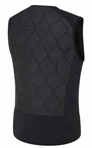 PING Seren insulated collarless gilet femme, noir