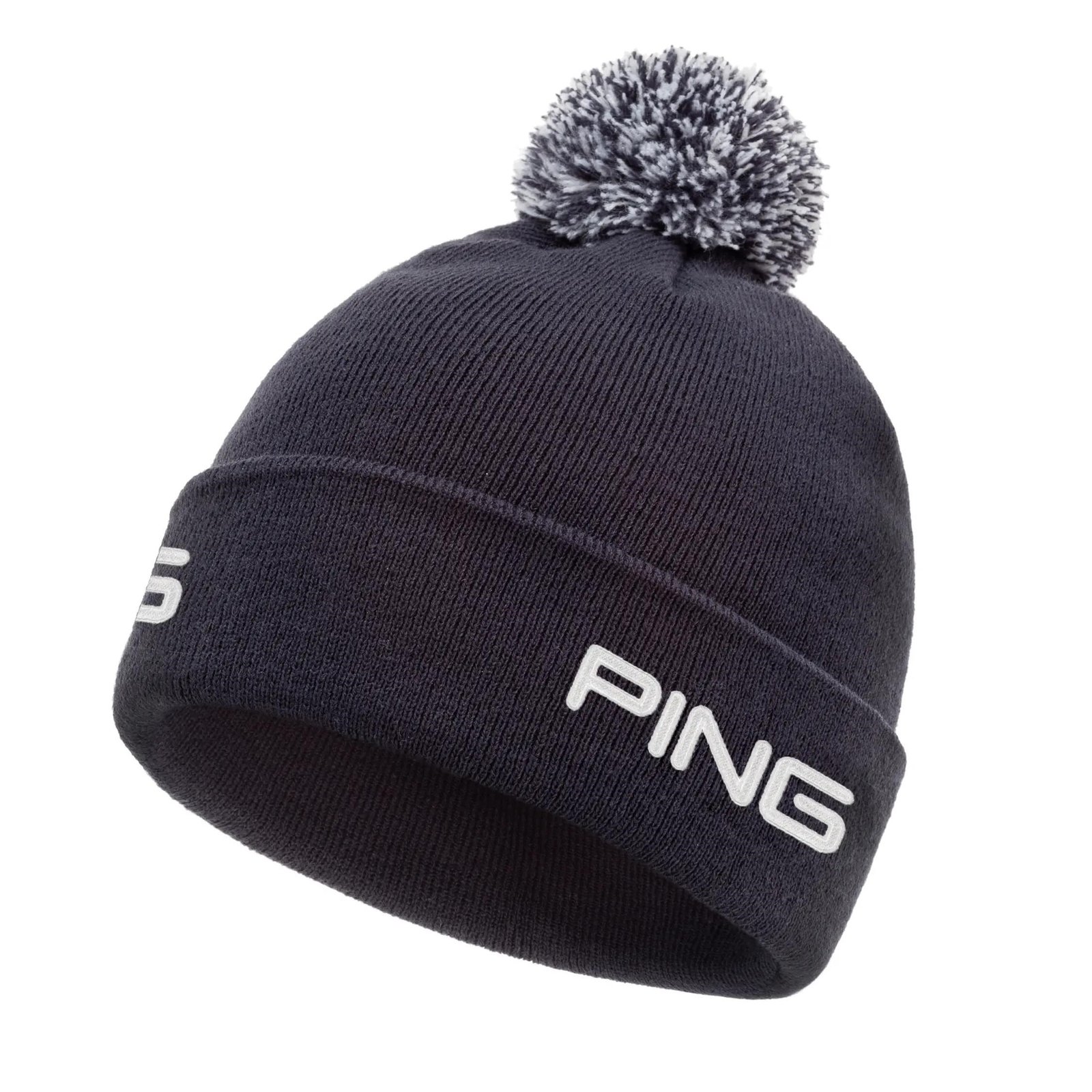 PING Cresting Knit bonnet d'hiver homme, bleu marine