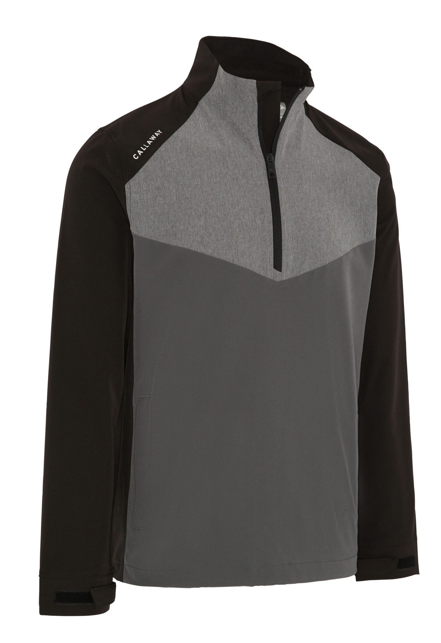 Callaway 1/2 Zip Wind veste coupe-vent homme, caviar