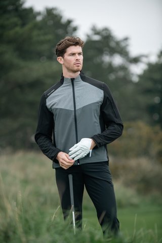Callaway 1/2 Zip Wind veste coupe-vent homme, caviar