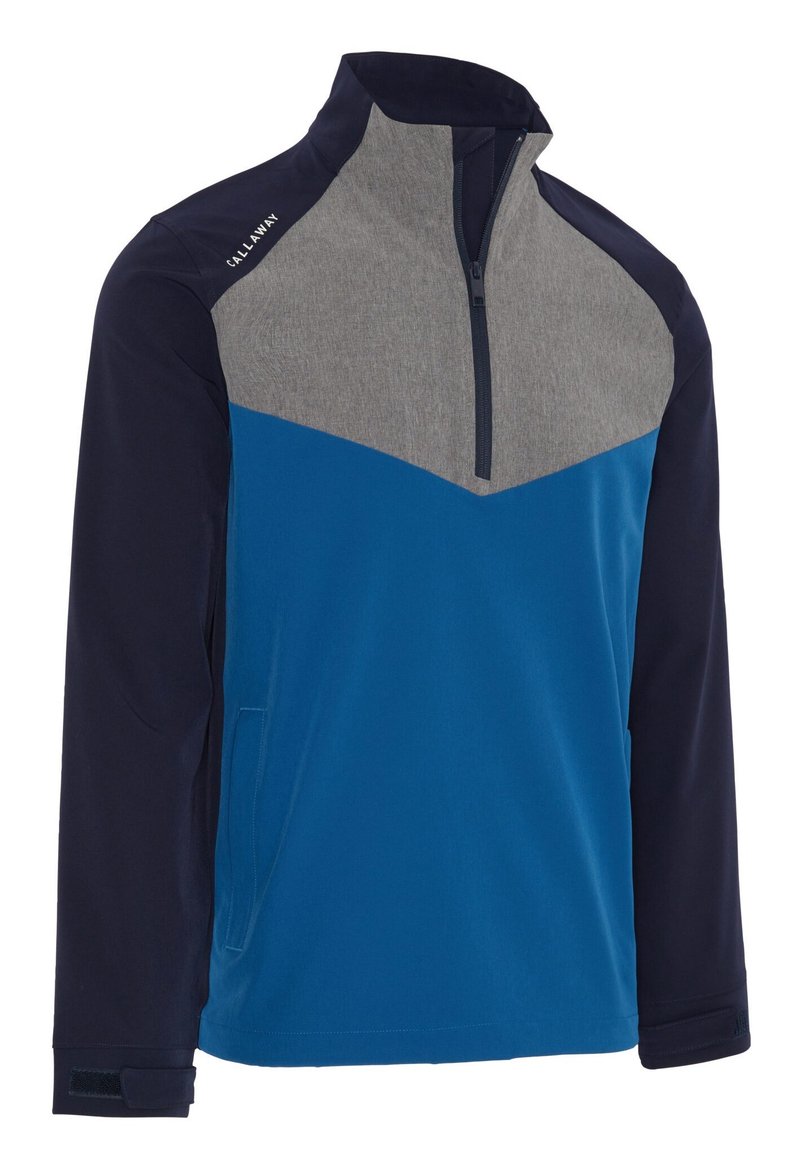 Callaway 1/2 Zip Wind veste homme, peacoat