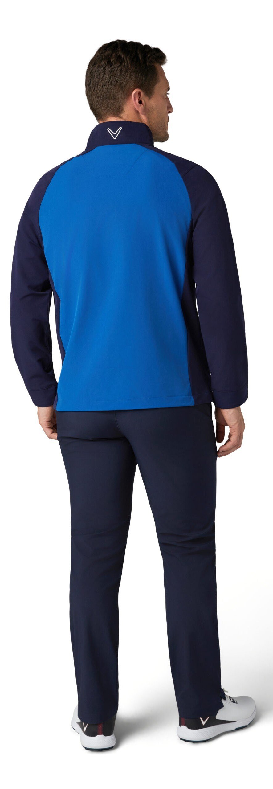Callaway 1/2 Zip Wind veste homme, peacoat