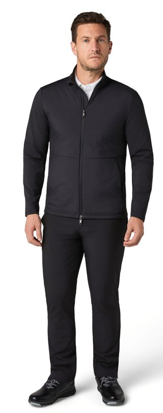 Callaway Mixed Media Full Zip veste homme, caviar