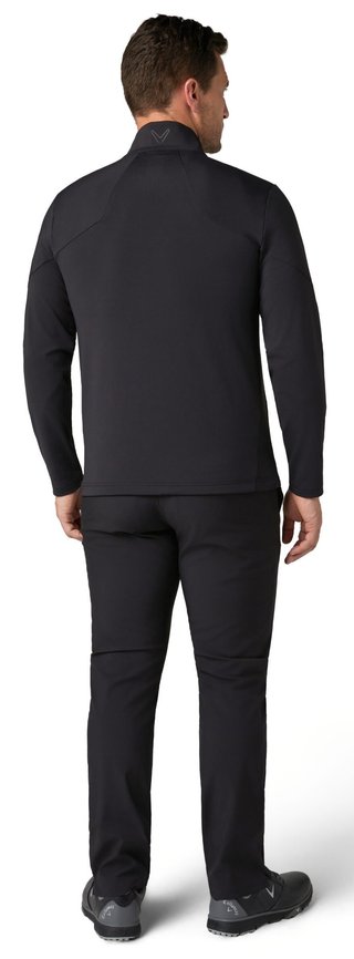 Callaway Mixed Media Full Zip veste homme, caviar