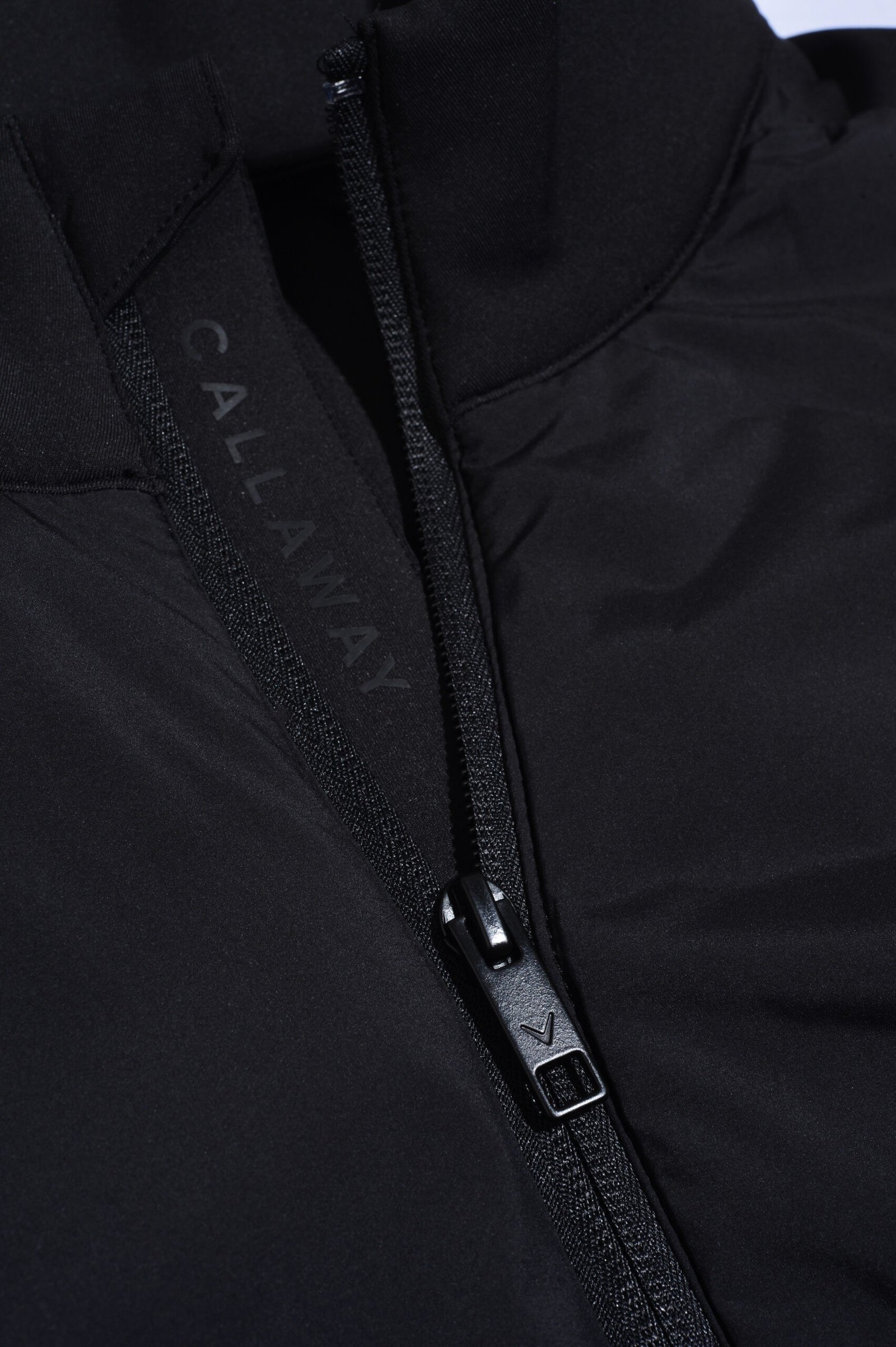 Callaway Mixed Media Full Zip veste homme, caviar