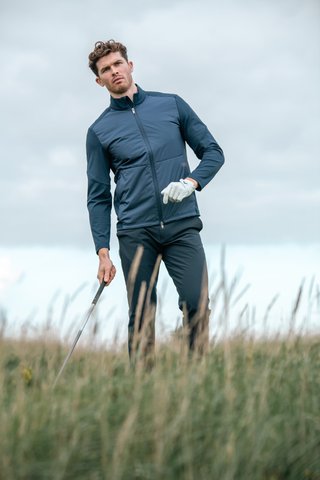 Callaway Mixed Media Full Zip veste homme, peacoat