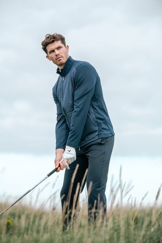 Callaway Mixed Media Full Zip veste homme, peacoat