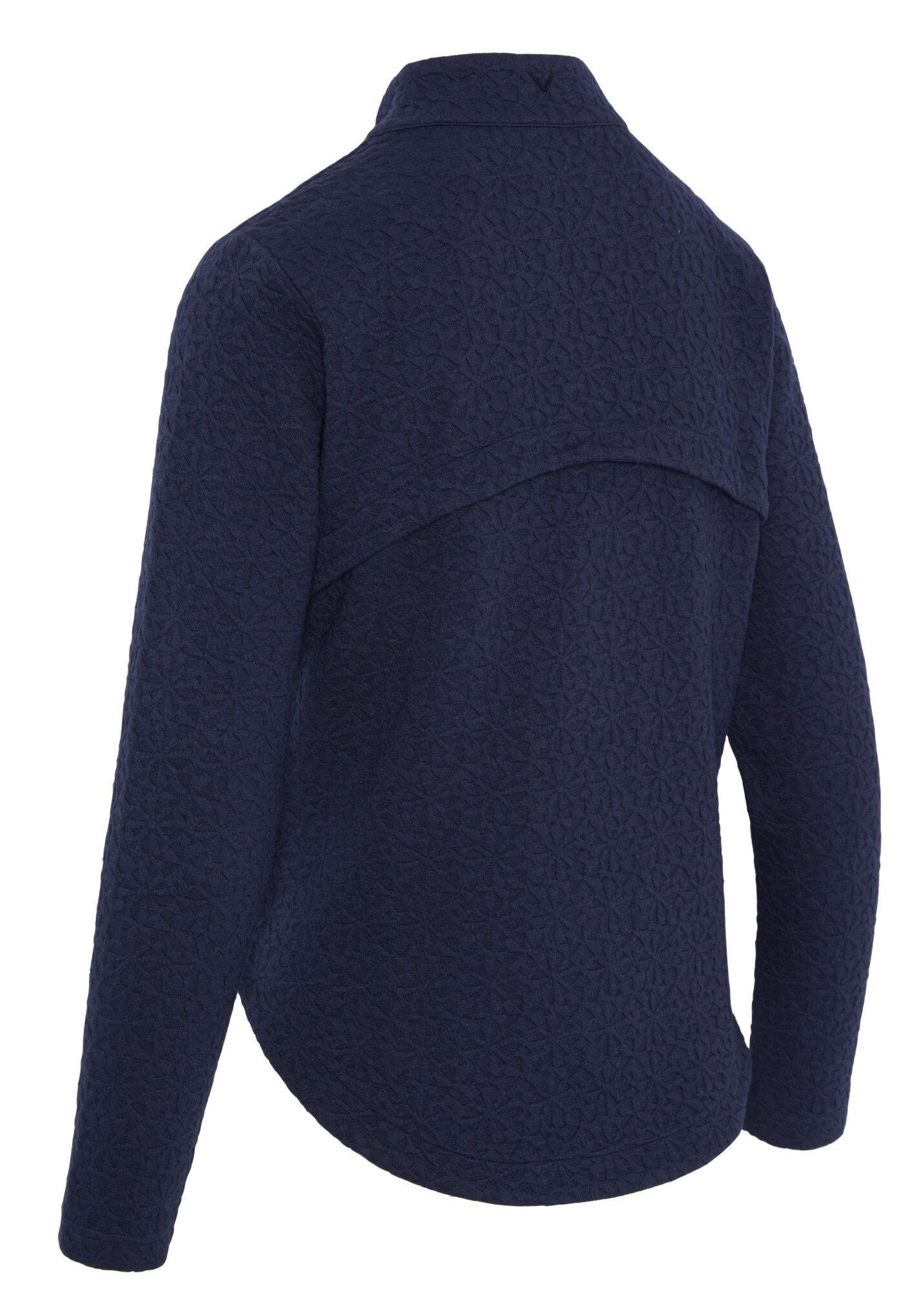 Callaway 1/2 Zip Quilted Knit sweatshirt femme, peacoat