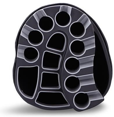 Big Max Dri Lite Silencio 2 Organizer cart bag, steel blue/argent/fuchsia