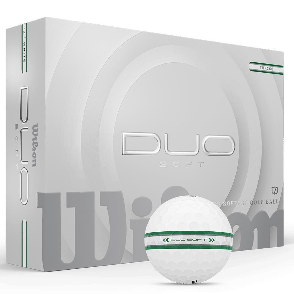 Wilson Duo Soft TRK360 balles de golf 2025 (12 balles)