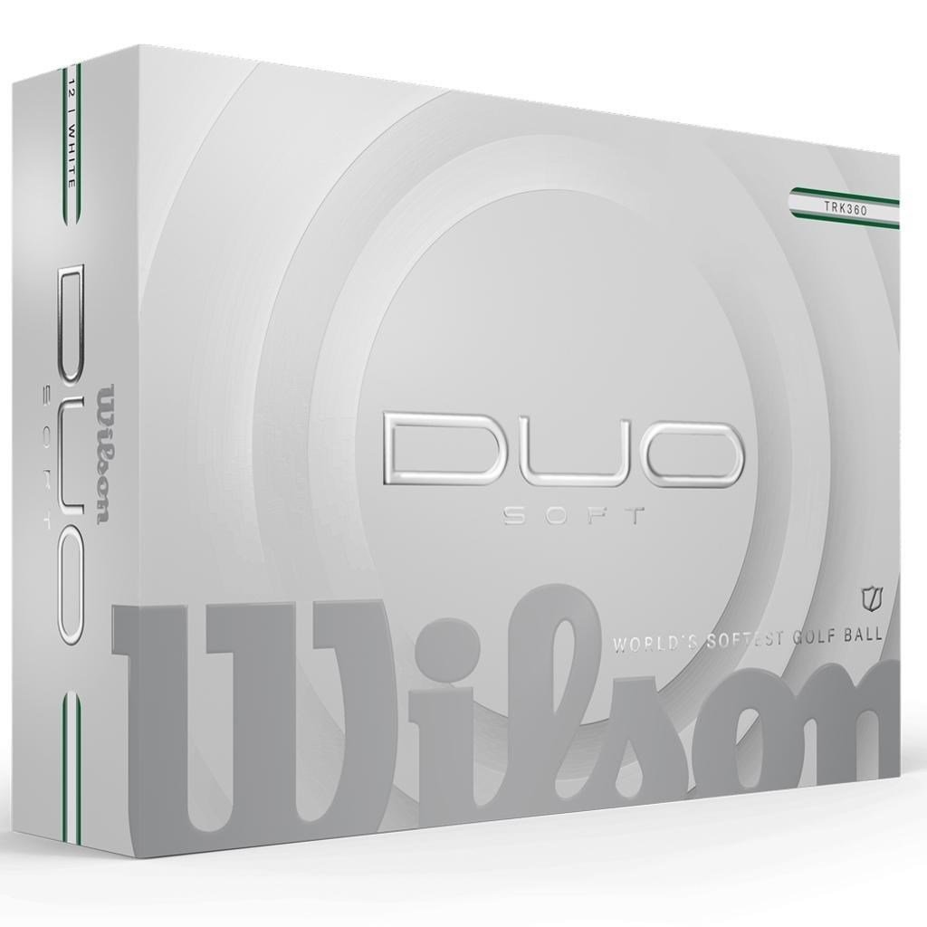 Wilson Duo Soft TRK360 balles de golf 2025 (12 balles)