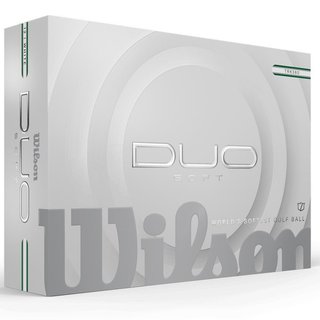 Wilson Duo Soft TRK360 balles de golf 2025 (12 balles)