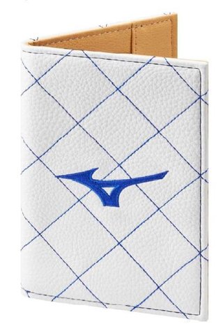 Mizuno Golf Mizuno Quilted Scorecard Holder blanc