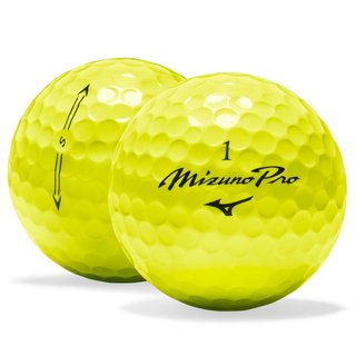 Mizuno Pro S balles de golf, jaunes