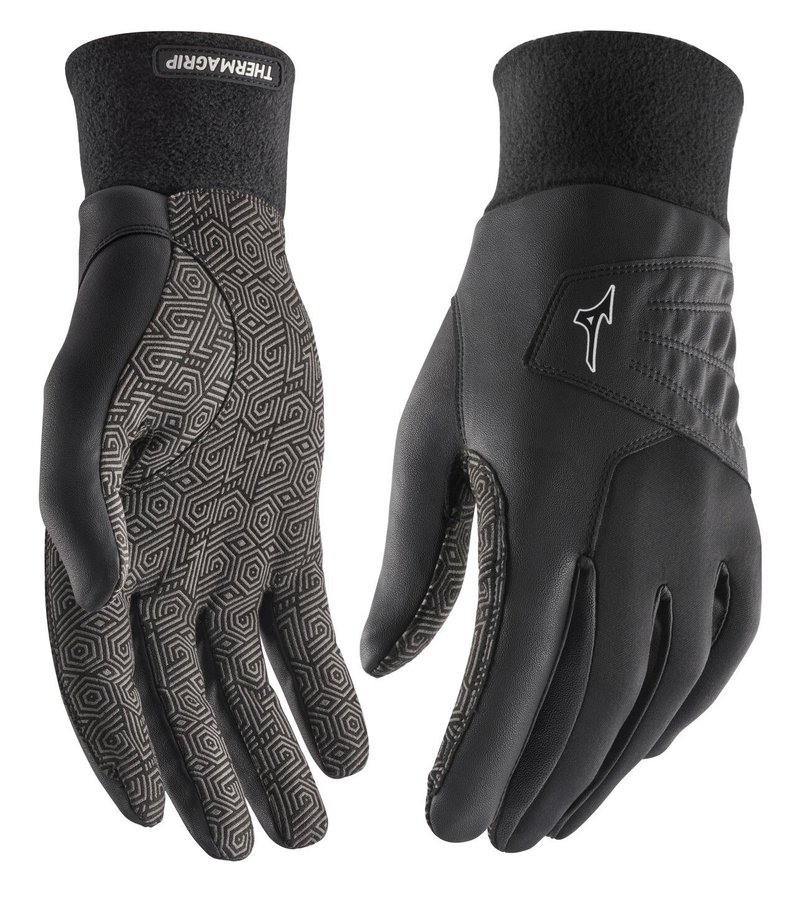 Mizuno Thermagrip gants de golf homme, noir