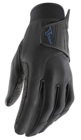 Mizuno Rainfit gants de golf homme paire, noir