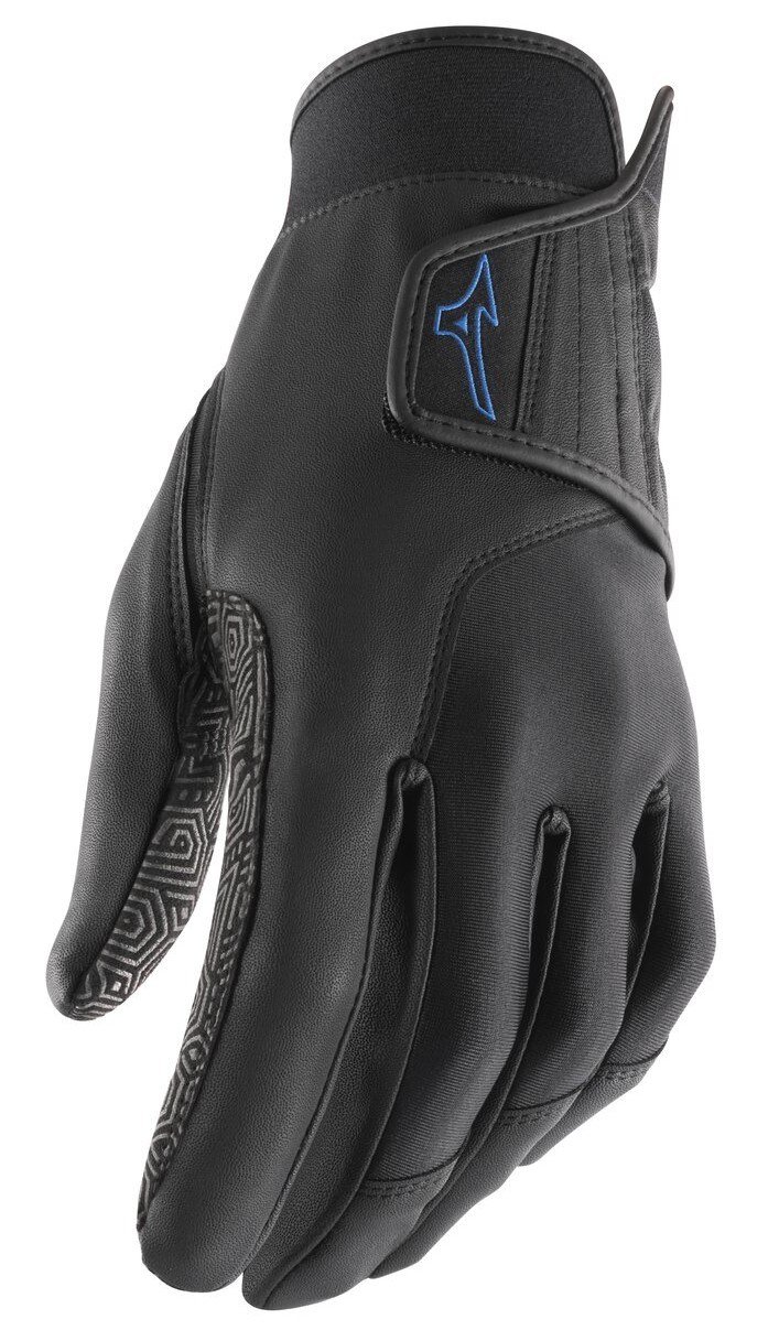 Mizuno Rainfit gants de golf homme paire, noir