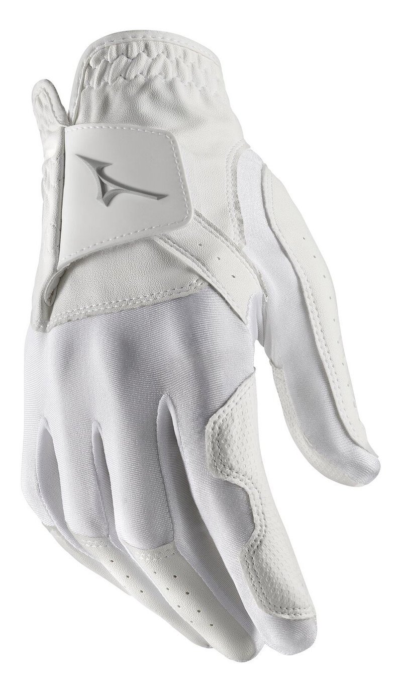 Mizuno Stretch gant de golf homme, blanc