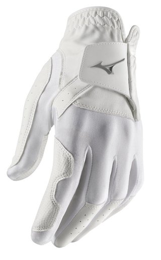 Mizuno Stretch gant de golf homme, blanc