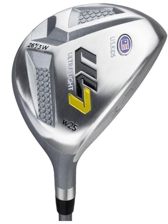 U.S. Kids Golf UL7-42 (107cm) W25 set de golf junior, graphite, + sac trépied, noir/jaune