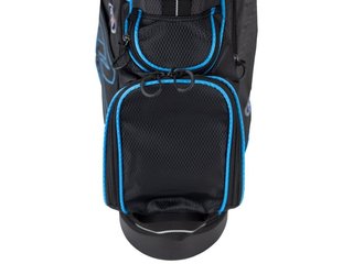 U.S. Kids Golf UL7-48 (122cm) W20 junior stand bag, black/teal