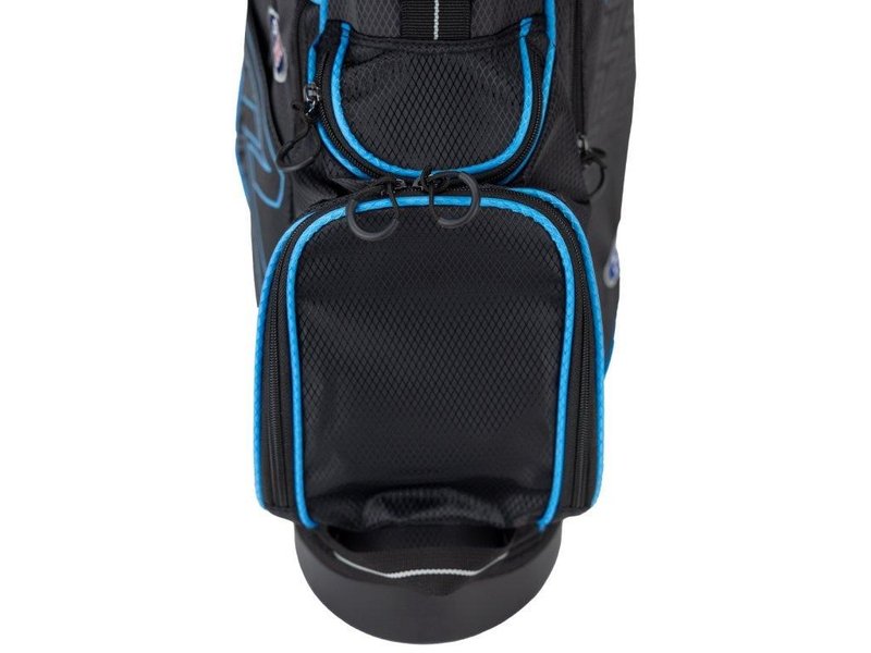U.S. Kids Golf UL7-48 (122cm) W20 junior stand bag, black/teal