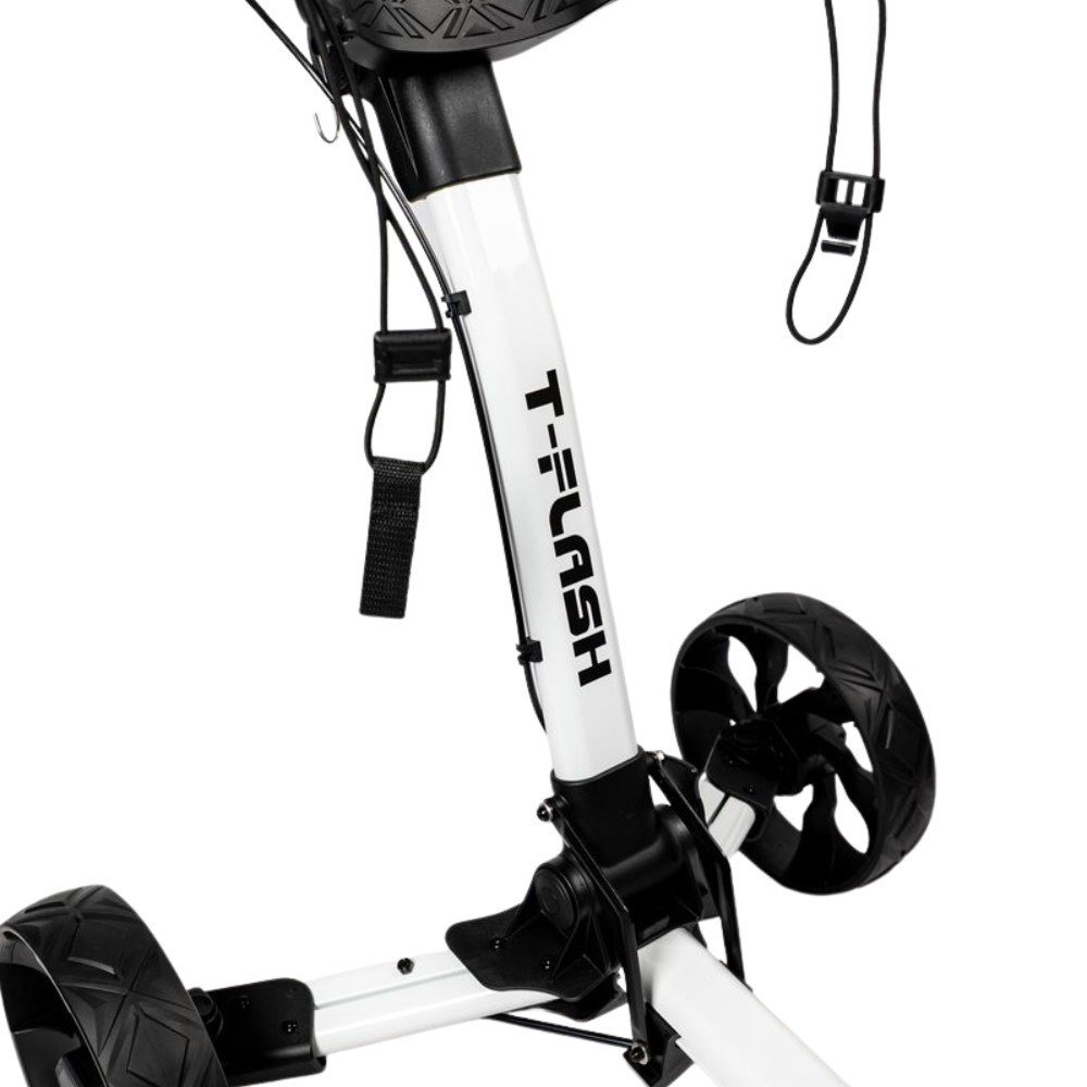 Axglo TriLite T-Flash carbon decor chariot manuel, blanc/noir