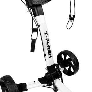 Axglo TriLite T-Flash carbon decor chariot manuel, blanc/noir